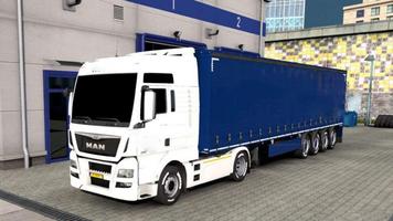 Euro Drinving Truck Simulator постер