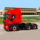 Intercity Transport Truck ไอคอน