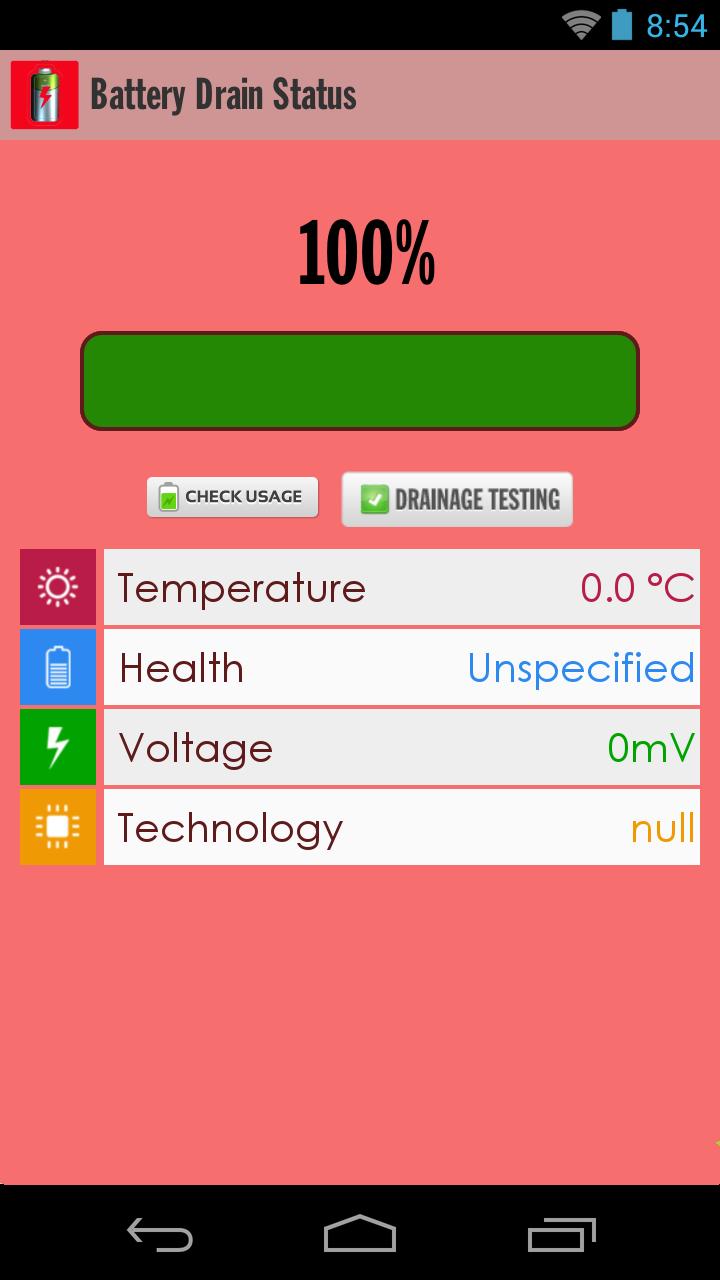 Draining battery