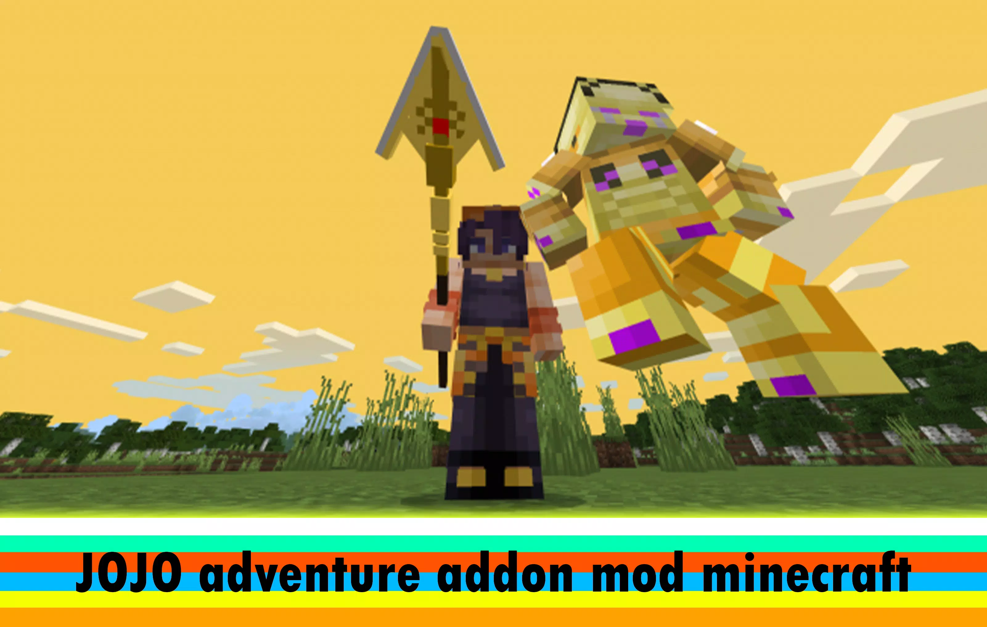 CapCut_minecraft jojo addon