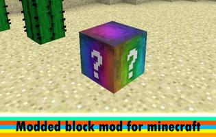 Modded One Block Mod for MCPE Poster