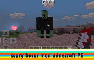 Horror mod for Minecraft PE Affiche