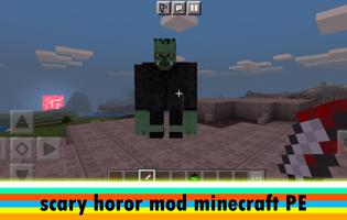 Horror mod for Minecraft PE Poster