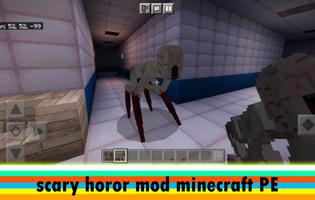 Horror mod for Minecraft PE imagem de tela 1