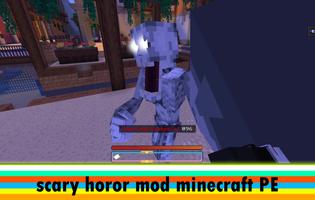 Horror mod for Minecraft PE captura de pantalla 2