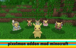 Mod Pixelmon for Minecraft PE capture d'écran 3