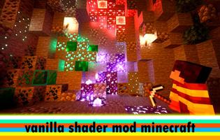 vanilla shader for minecraft poster