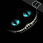 Cheshire Cartoon Cat Wallpaper-icoon