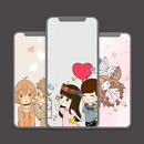 Anime couple wallpaper HD APK