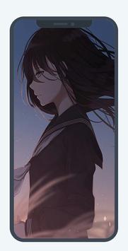 sad anime aesthetic wallpaper HD screenshot 3