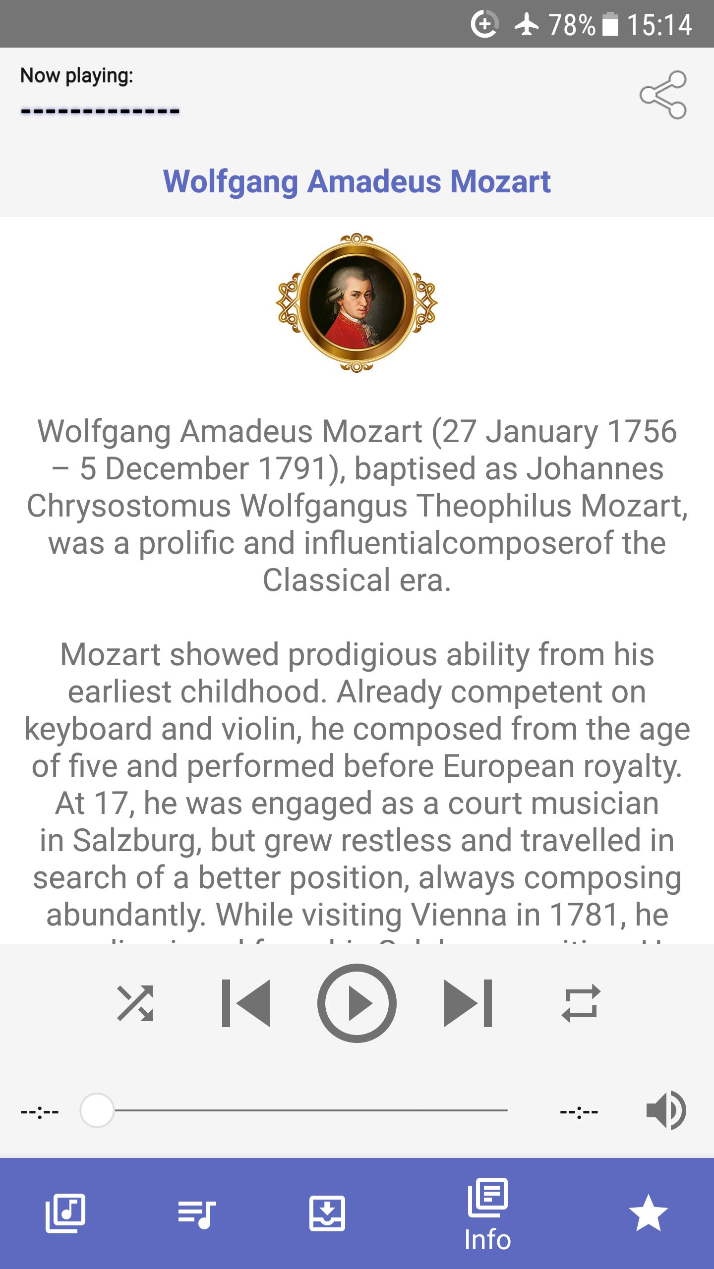 Wolfgang Amadeus Mozart Music for Android - APK Download