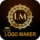 ikon Luxury Logo maker, Logo Design