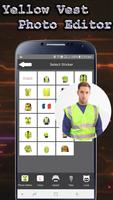 Man Yellow Vest Jacket Photo Editor 2019 screenshot 2