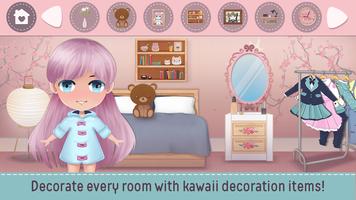 Anime Doll House Decoration Games poster