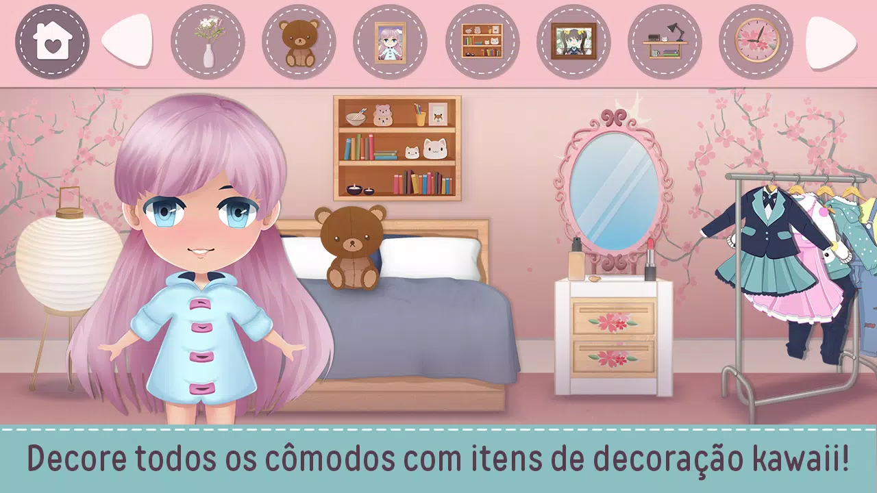 Download do APK de Jogos de Decorar Casas de Bonecas Anime para Android