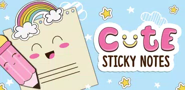 Cute Sticky Notes Widget