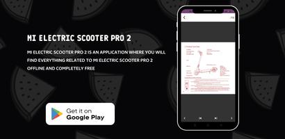 mi electric scooter pro 2 الملصق