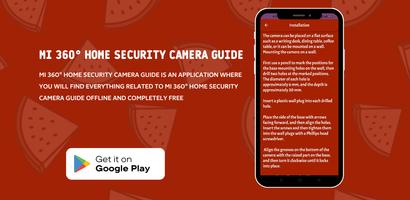 Mi 360 Home Security Cam guide الملصق