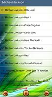Song Michael Jackson - without internet capture d'écran 1