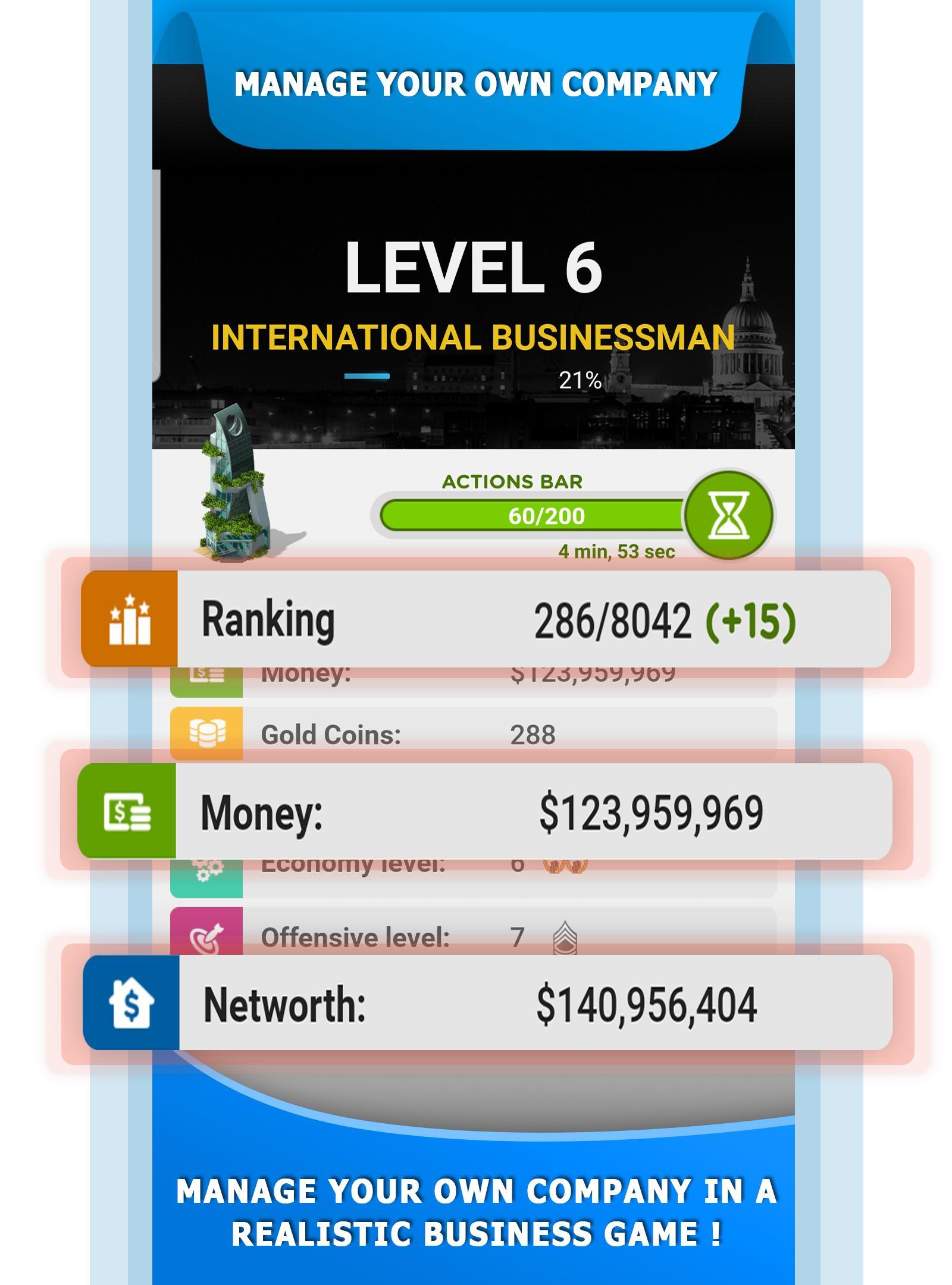 Business Tycoon Company Management For Android Apk Download - business simulator roblox code