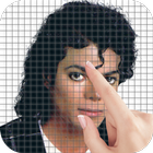 Michael Jackson Color by Number - Pixel Art Game simgesi