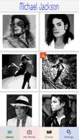 Michael Jackson Art of Pixel poster