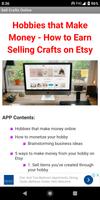 How to Sell Crafts Online Affiche