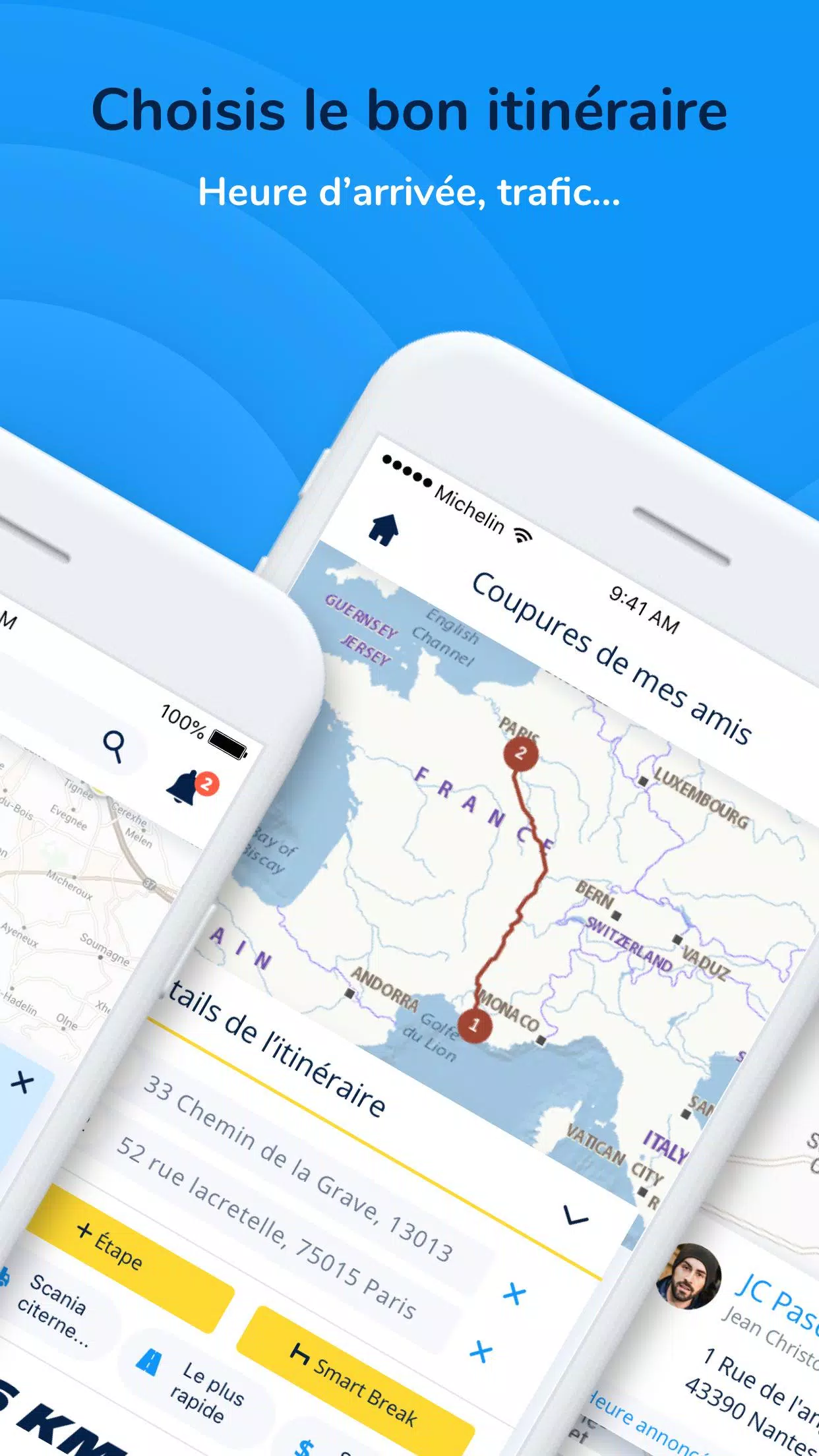 MICHELIN RoadConnect, the truck drivers' app APK for Android Download