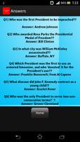 US Presidents Trivia imagem de tela 3