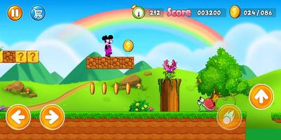 Jungle Mickey Adventure Dash تصوير الشاشة 1