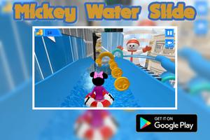 Mikey water Mimmie slide poster