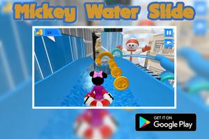 Mikey water Mimmie slide Affiche