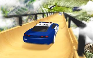 Police Car vs Mega Ramp screenshot 3