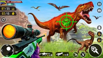 1 Schermata Wild Dino Hunter 3D Gun Games