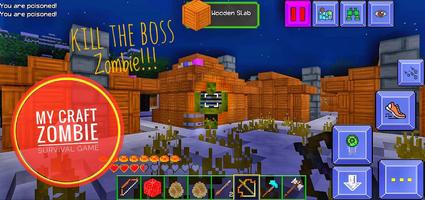 My Craft Zombie Survival Game ảnh chụp màn hình 2