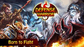Defense Warrior Premium Affiche