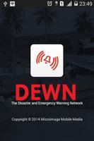 DEWN الملصق