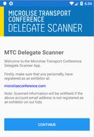 MTC Delegate Scanner Affiche