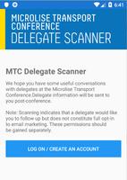 MTC Delegate Scanner ภาพหน้าจอ 2
