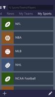 MSN Sports - Scores & Schedule تصوير الشاشة 3