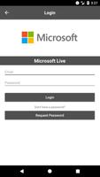 برنامه‌نما Microsoft Live عکس از صفحه