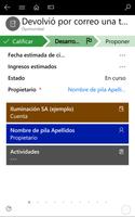 Dynamics 365 for Phones captura de pantalla 3