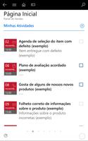 Dynamics 365 for Phones imagem de tela 2