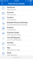 Field Service Mobile (2016) capture d'écran 1
