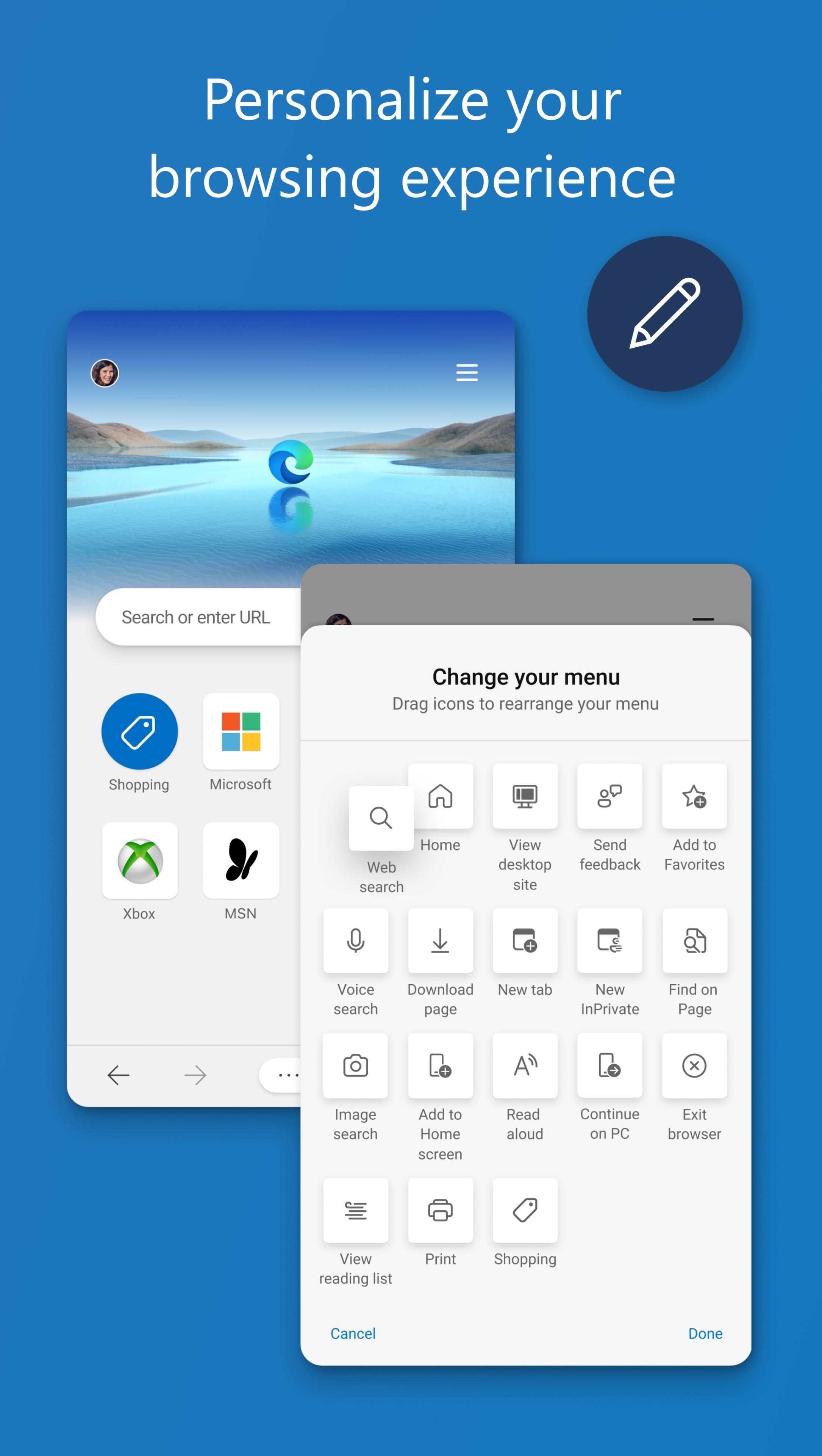Microsoft Edge Web Browser APK 46.06.4.5160 Download for Android