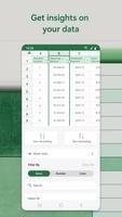 Microsoft Excel: Spreadsheets تصوير الشاشة 2