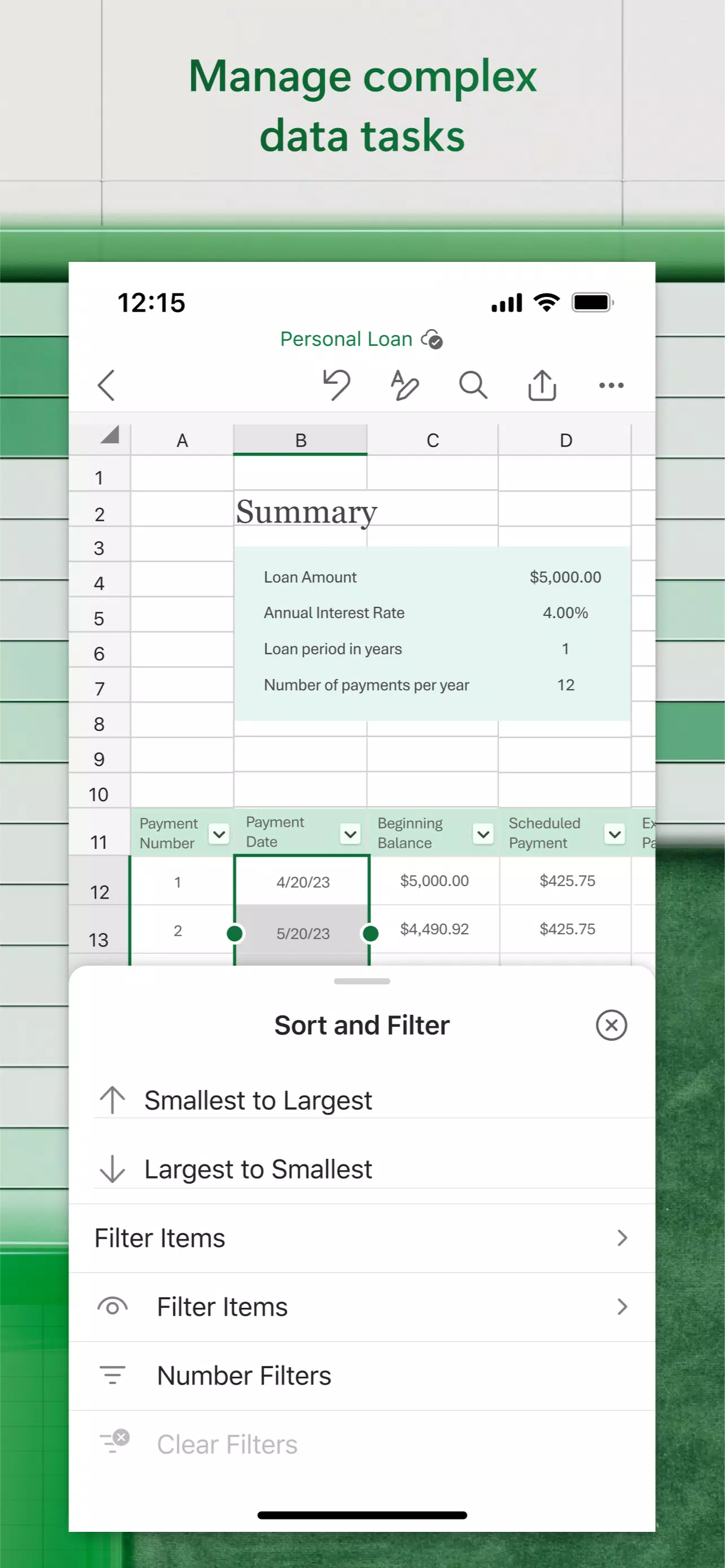 Microsoft Excel: Spreadsheets – Apps on Google Play