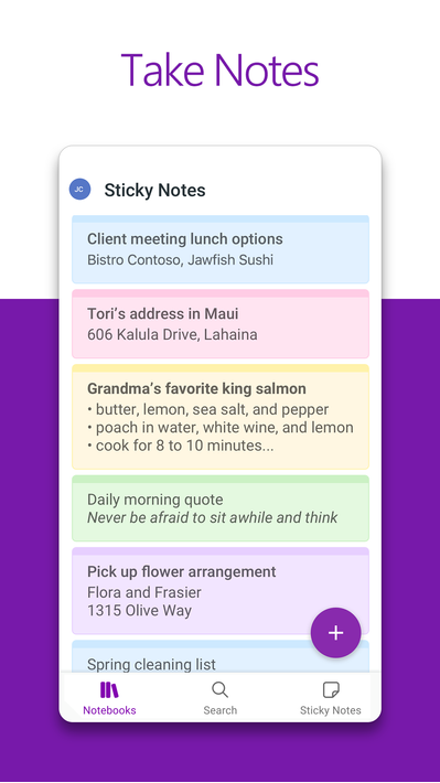 Microsoft OneNote: Save Ideas and Organize Notes screenshot 1