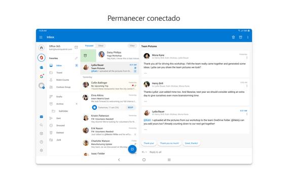 Microsoft Outlook captura de pantalla 8