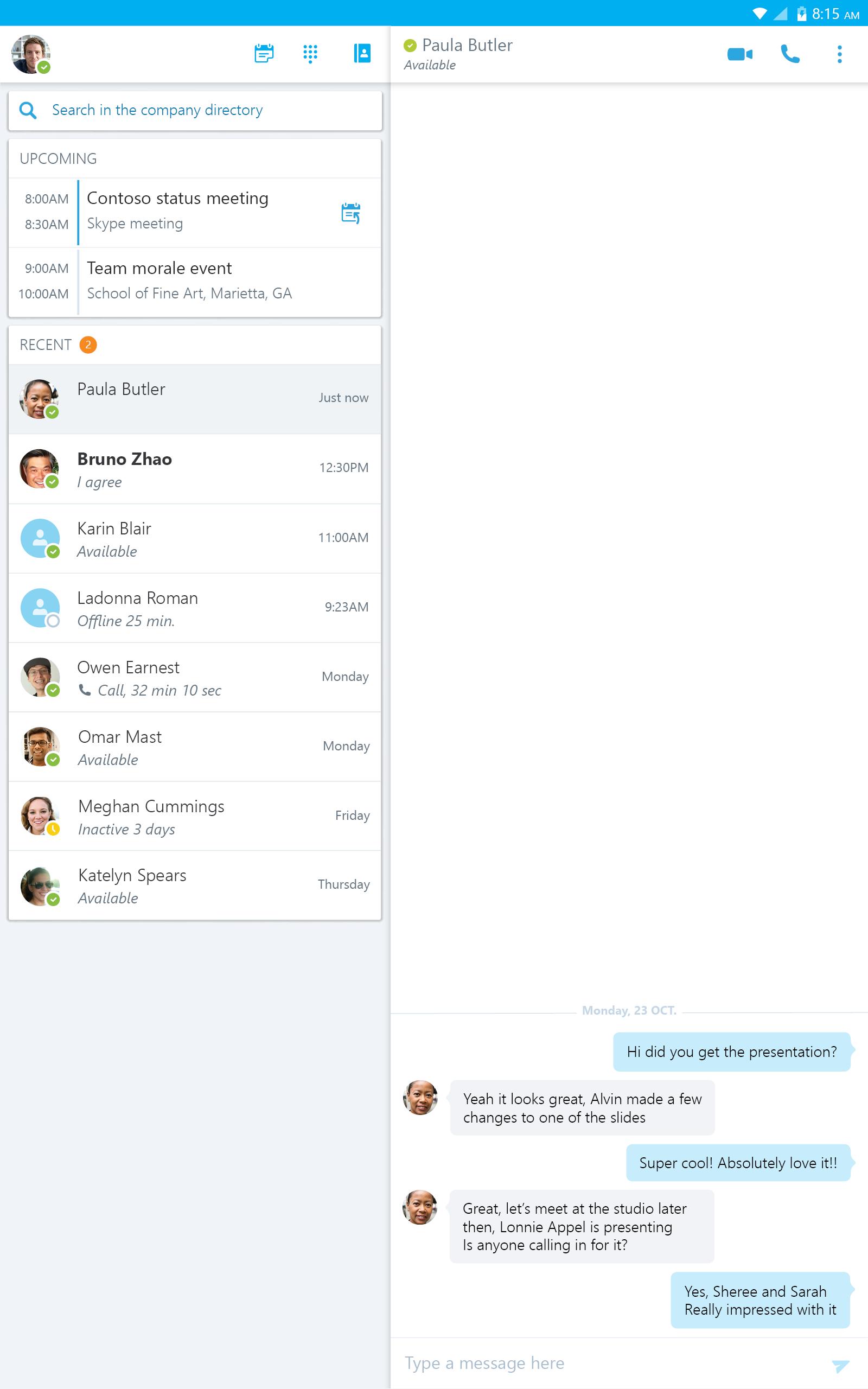 Skype for Business 6